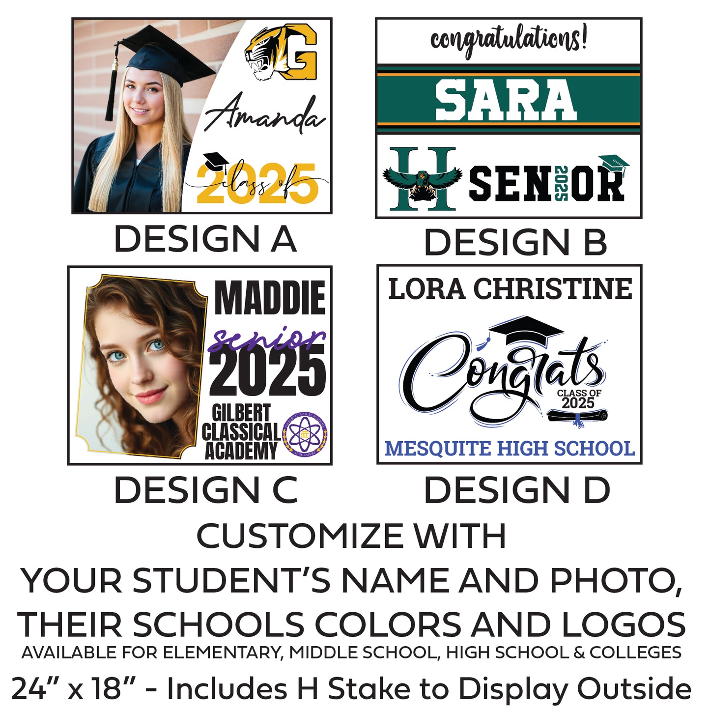 Graduation Yard Sign