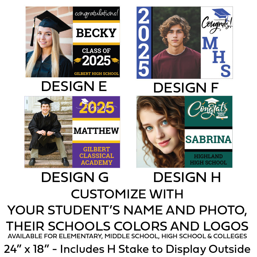 Graduation Yard Sign