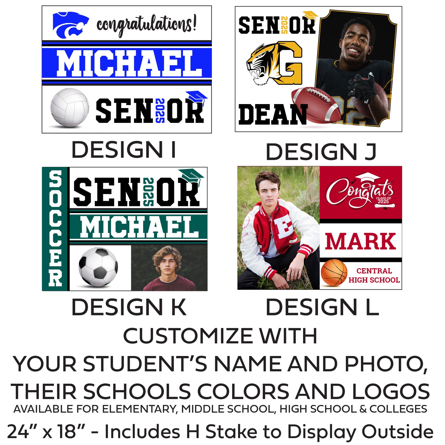 Graduation Yard Sign