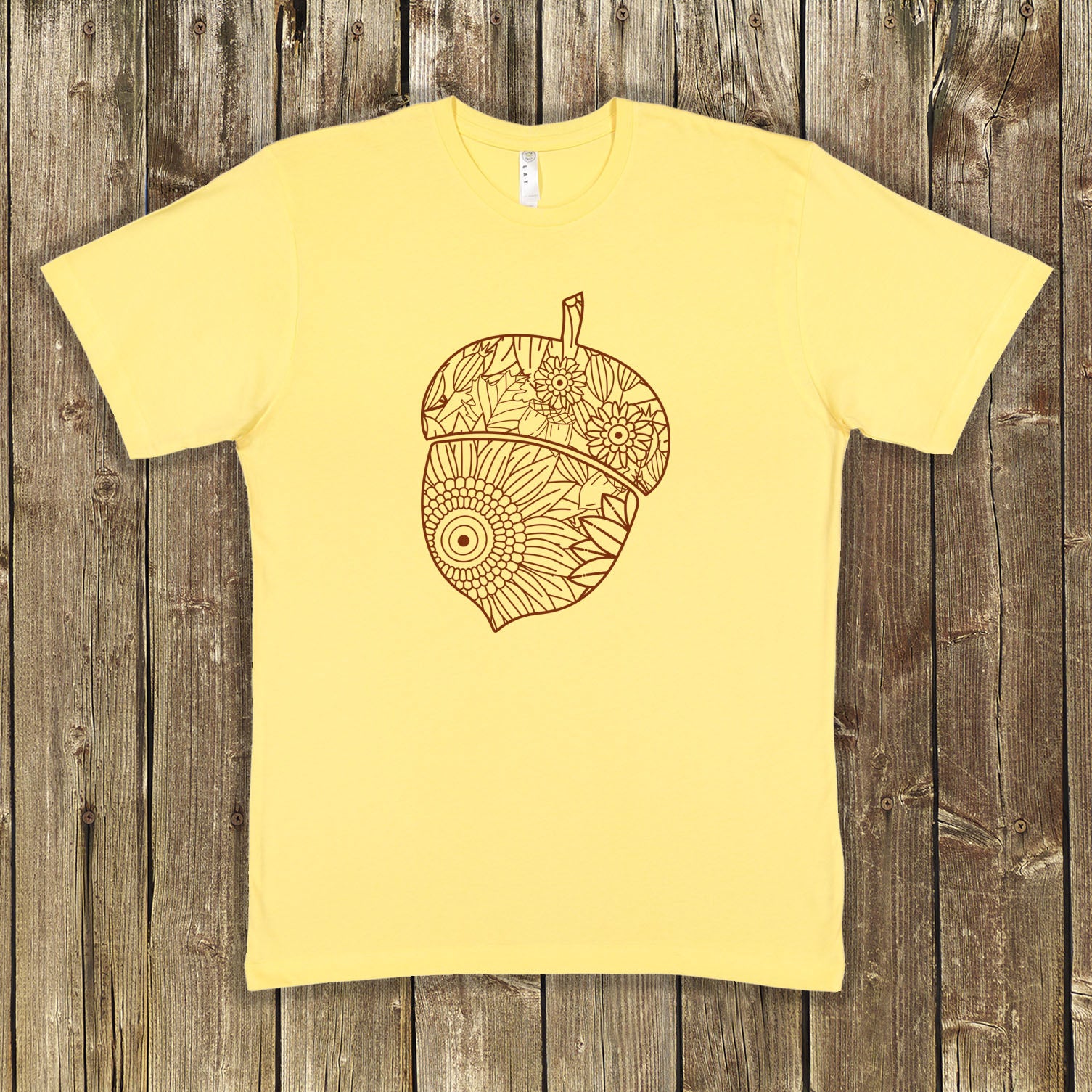 Acorn Zentangle T-Shirt