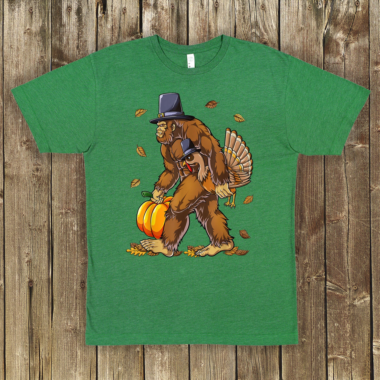 Bigfoot Thanksgiving Shirt
