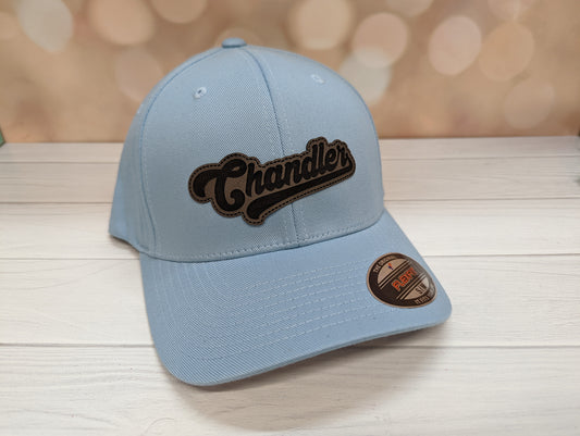 Chandler Leather Patch Hat
