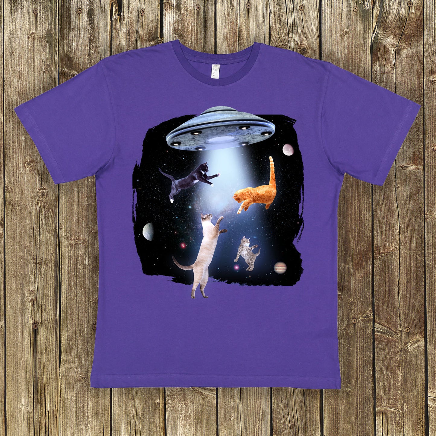 Alien Cat UFO Shirt