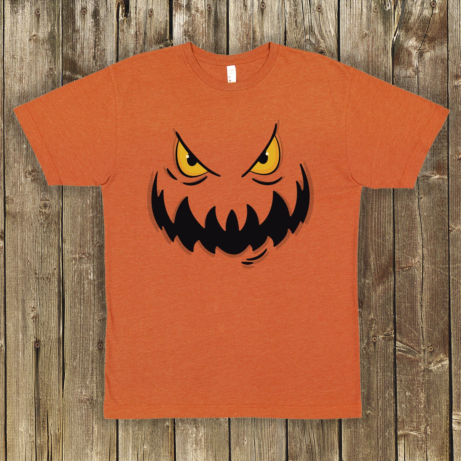 Evil Pumpkin Face