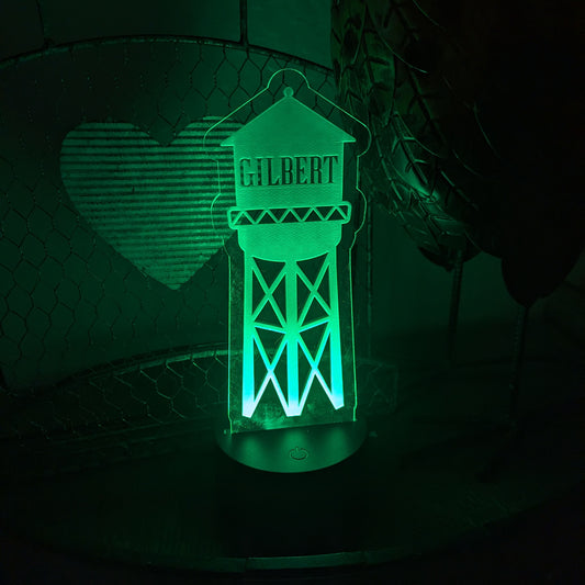 Gilbert Water Tower LED Light