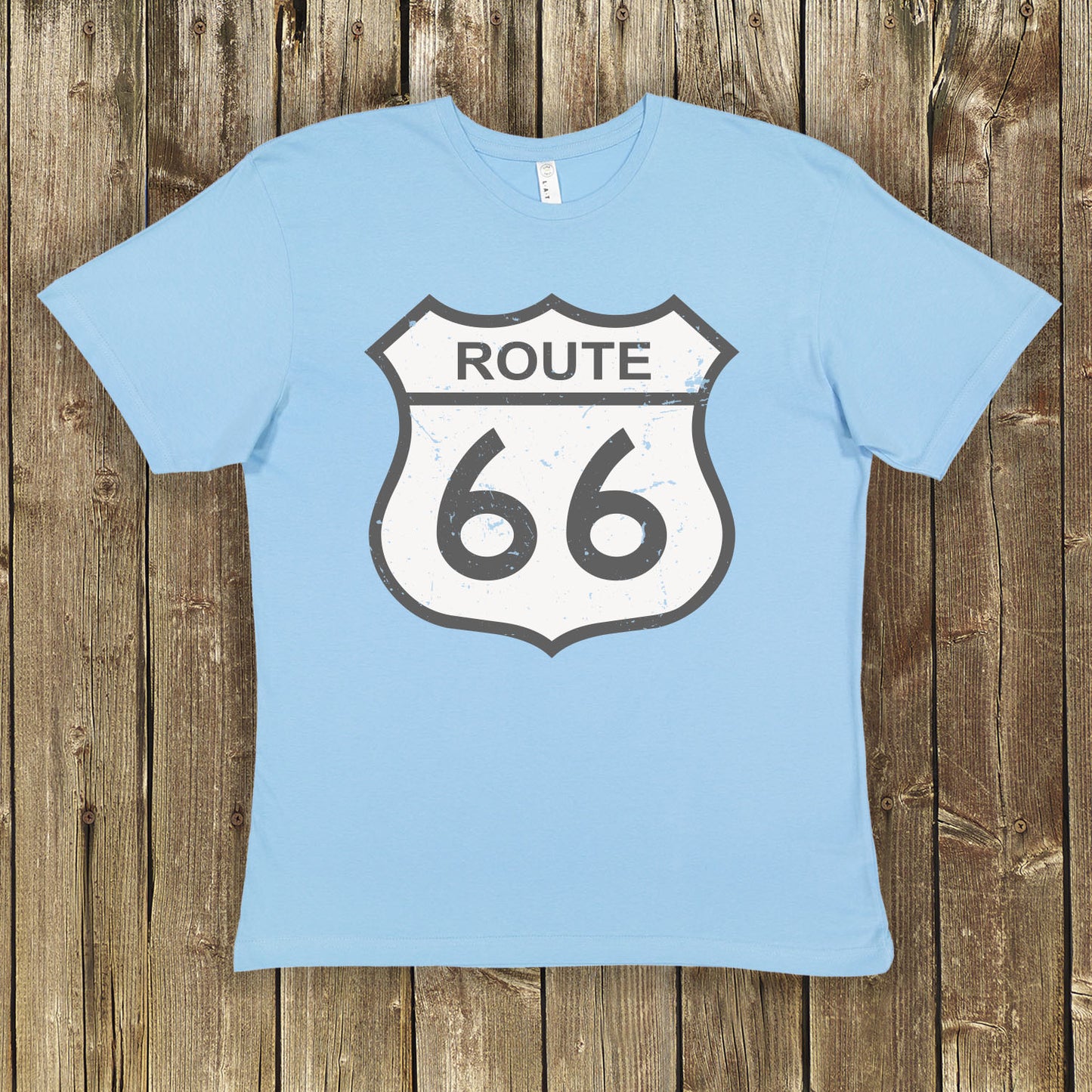 Route 66 Distressed Marker