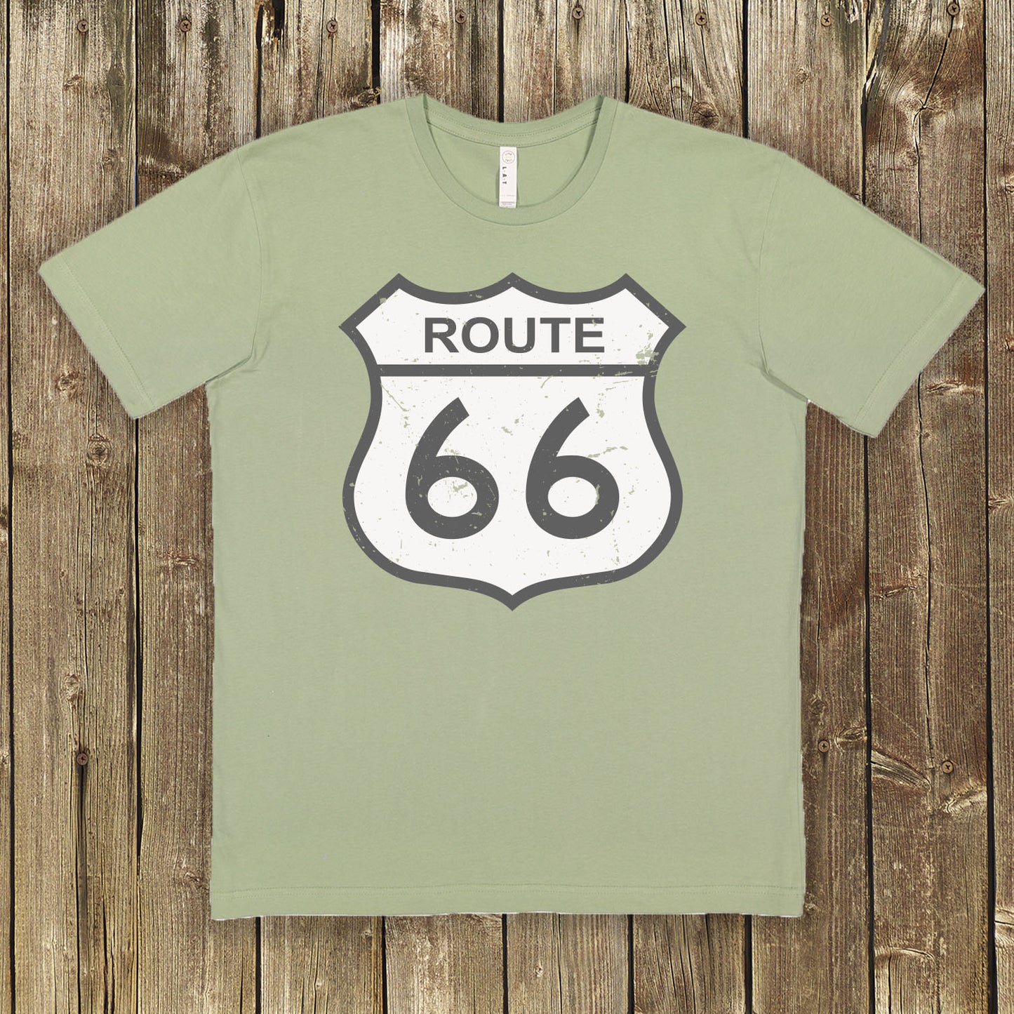 Route 66 Distressed Marker