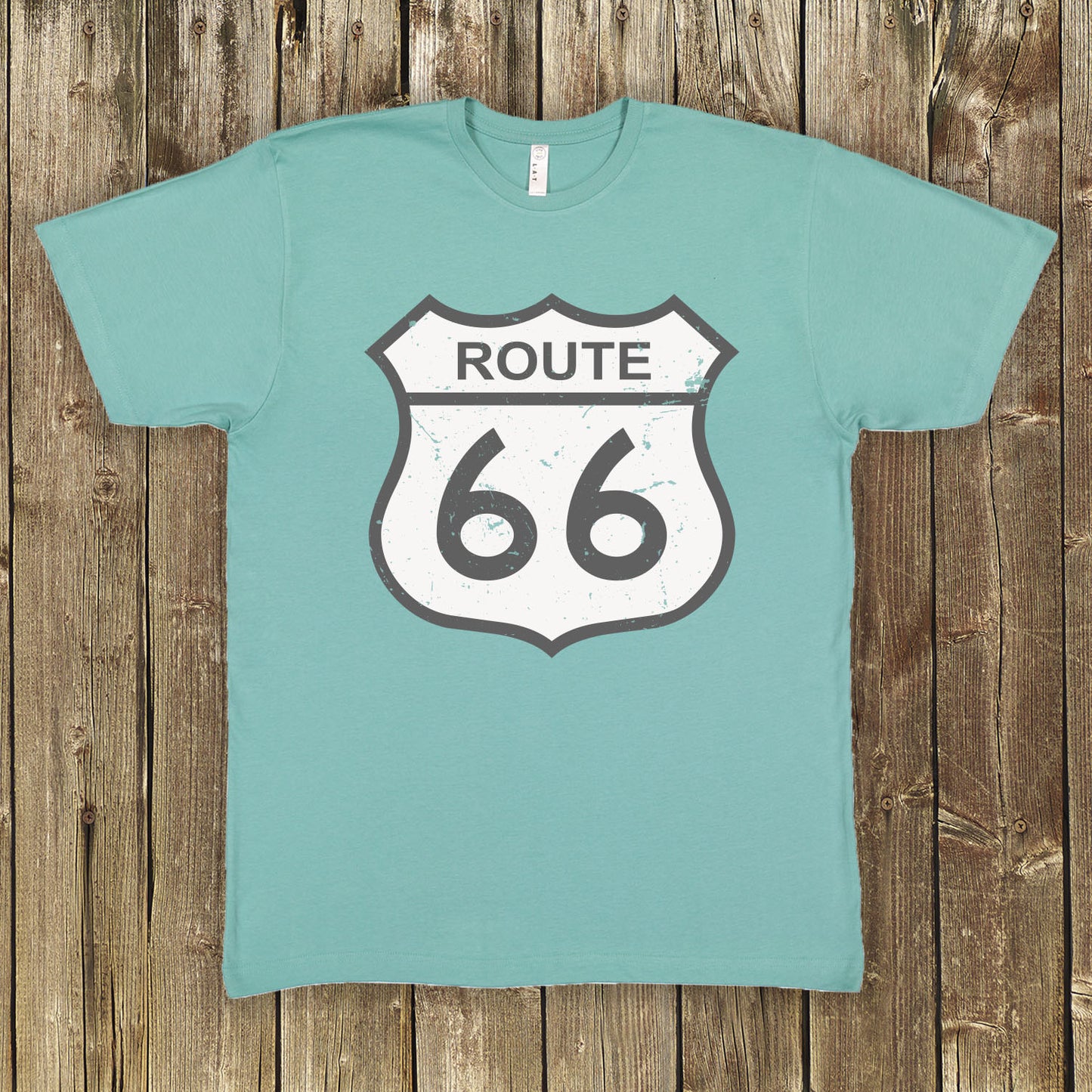 Route 66 Distressed Marker