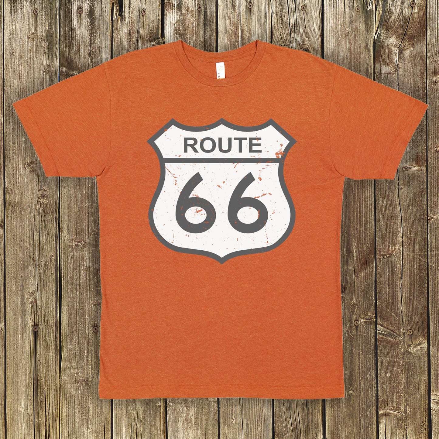 Route 66 Distressed Marker