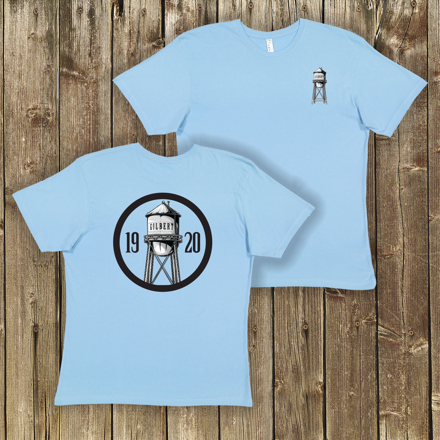 Water Tower Badge Double Sided